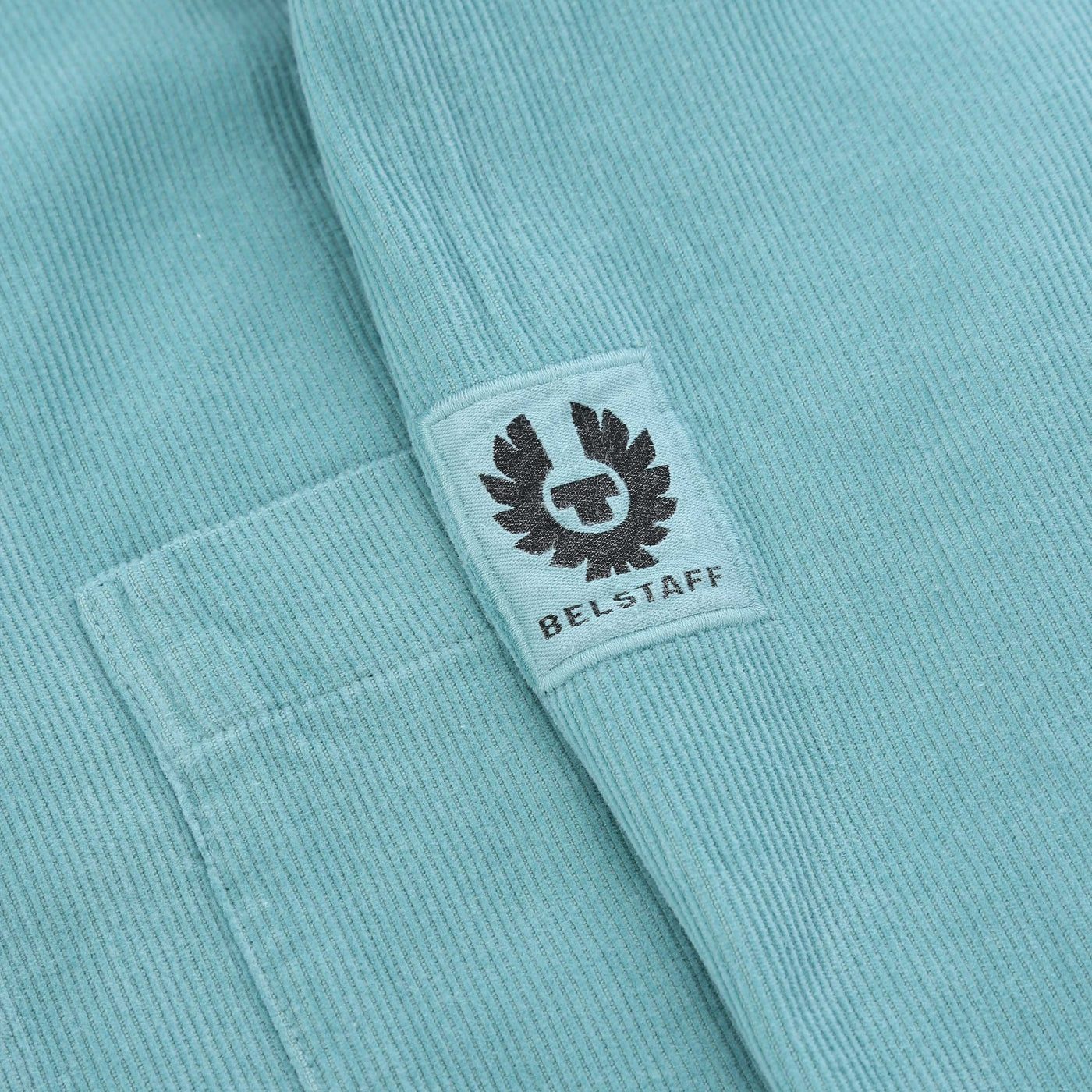 Belstaff Foundry Shirt in Oil Blue Logo