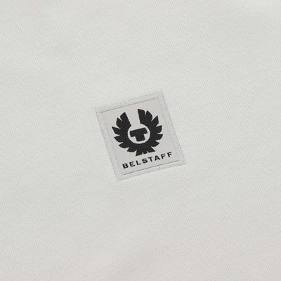 Belstaff Hoodie Sweat Top in Stone Beige Logo