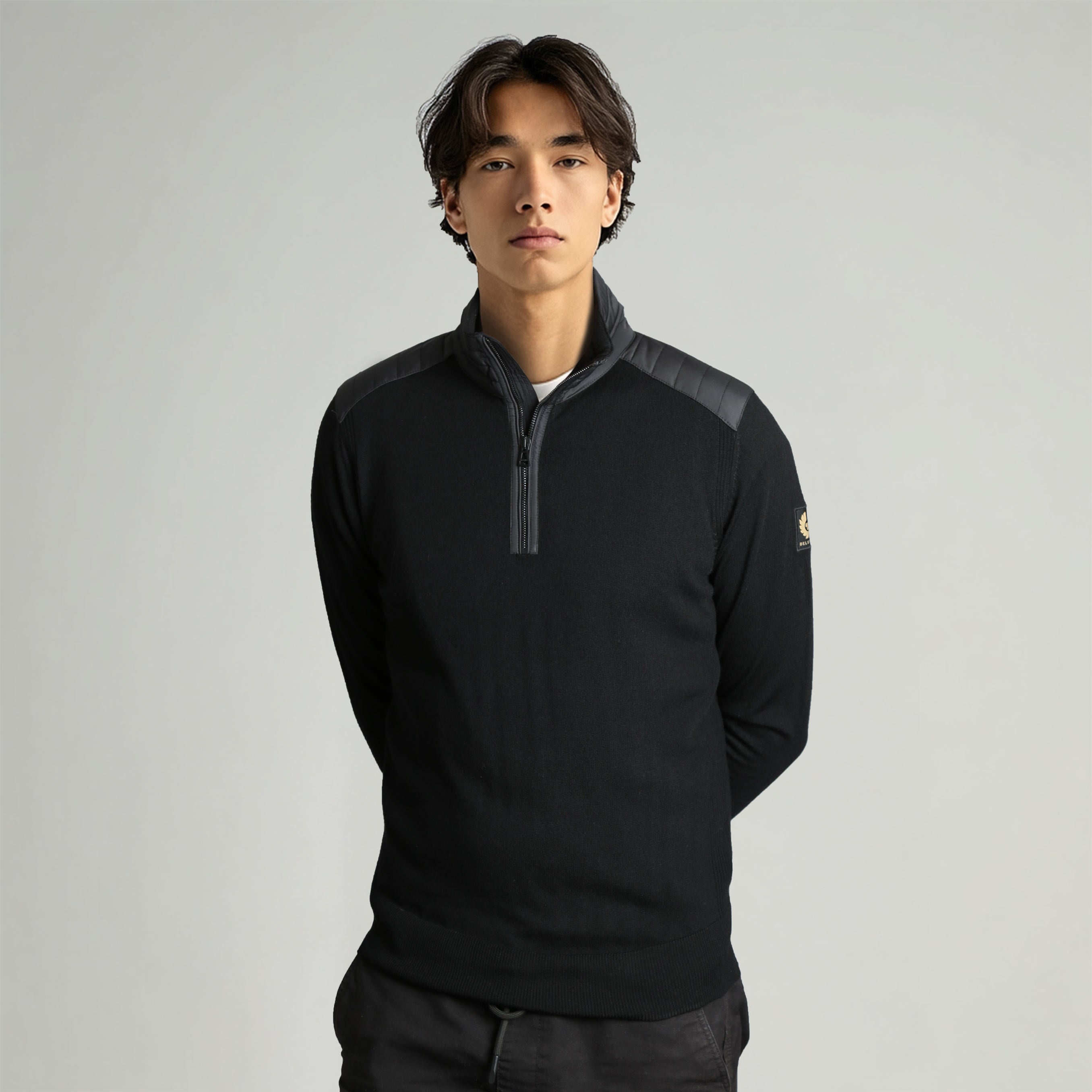 Belstaff Kilmington Knitwear in Black