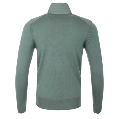 Belstaff Kilmington Knitwear in Mineral Green Back