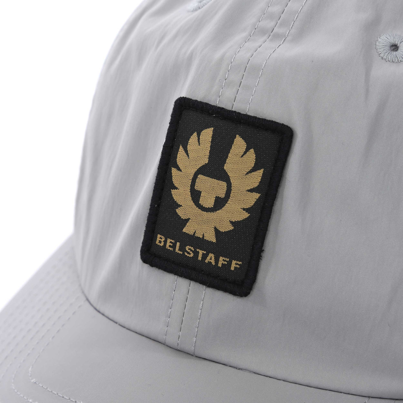 Belstaff Phoenix Logo Cap in Cloud Grey Logo