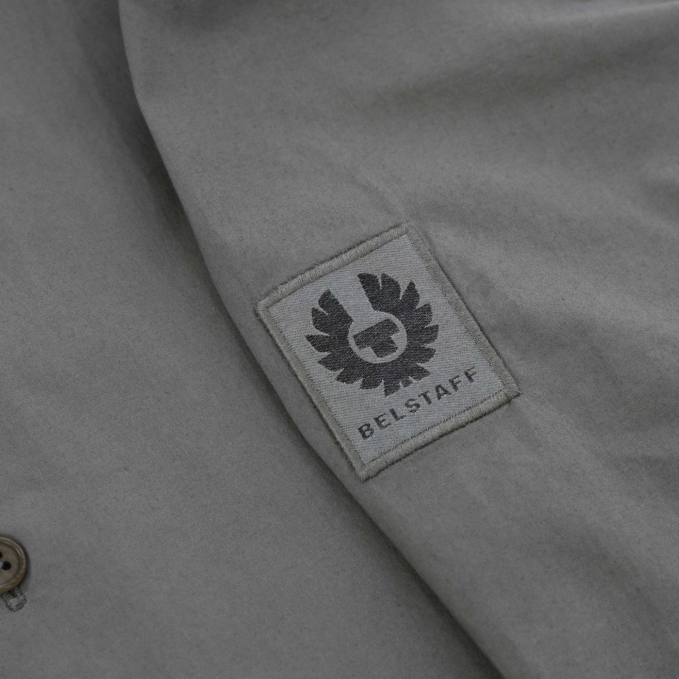 Belstaff Pipe Shirt in Gunmetal Logo