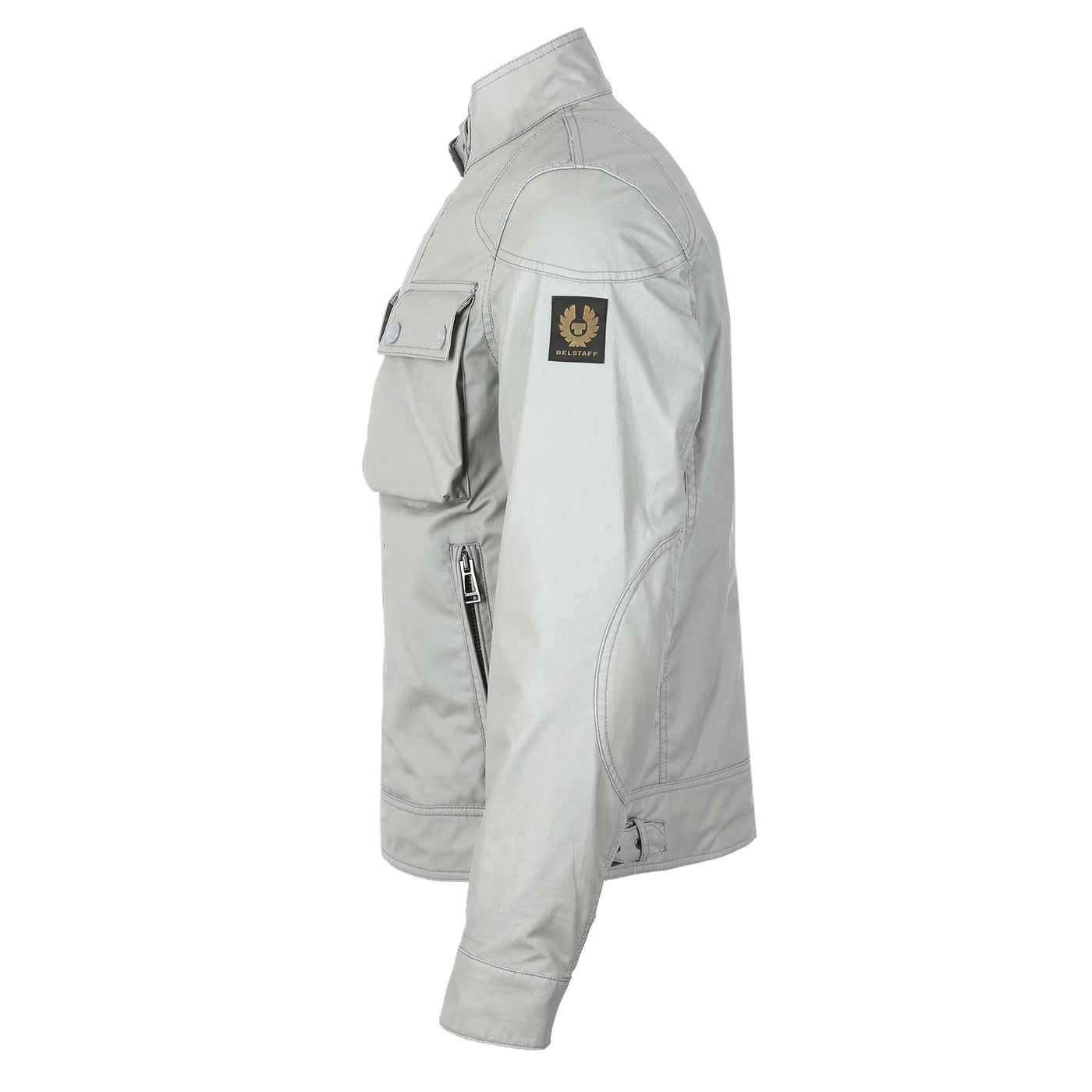 Belstaff Racemaster Jacket in Cloud Grey Side