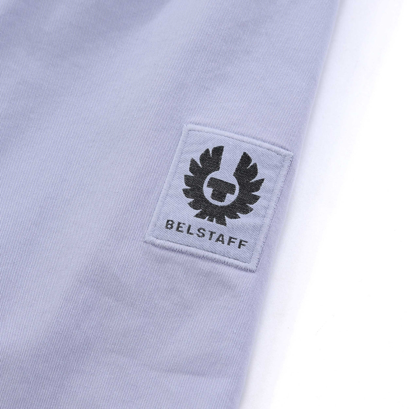 Belstaff Scale Shirt in Pale Heather Logo