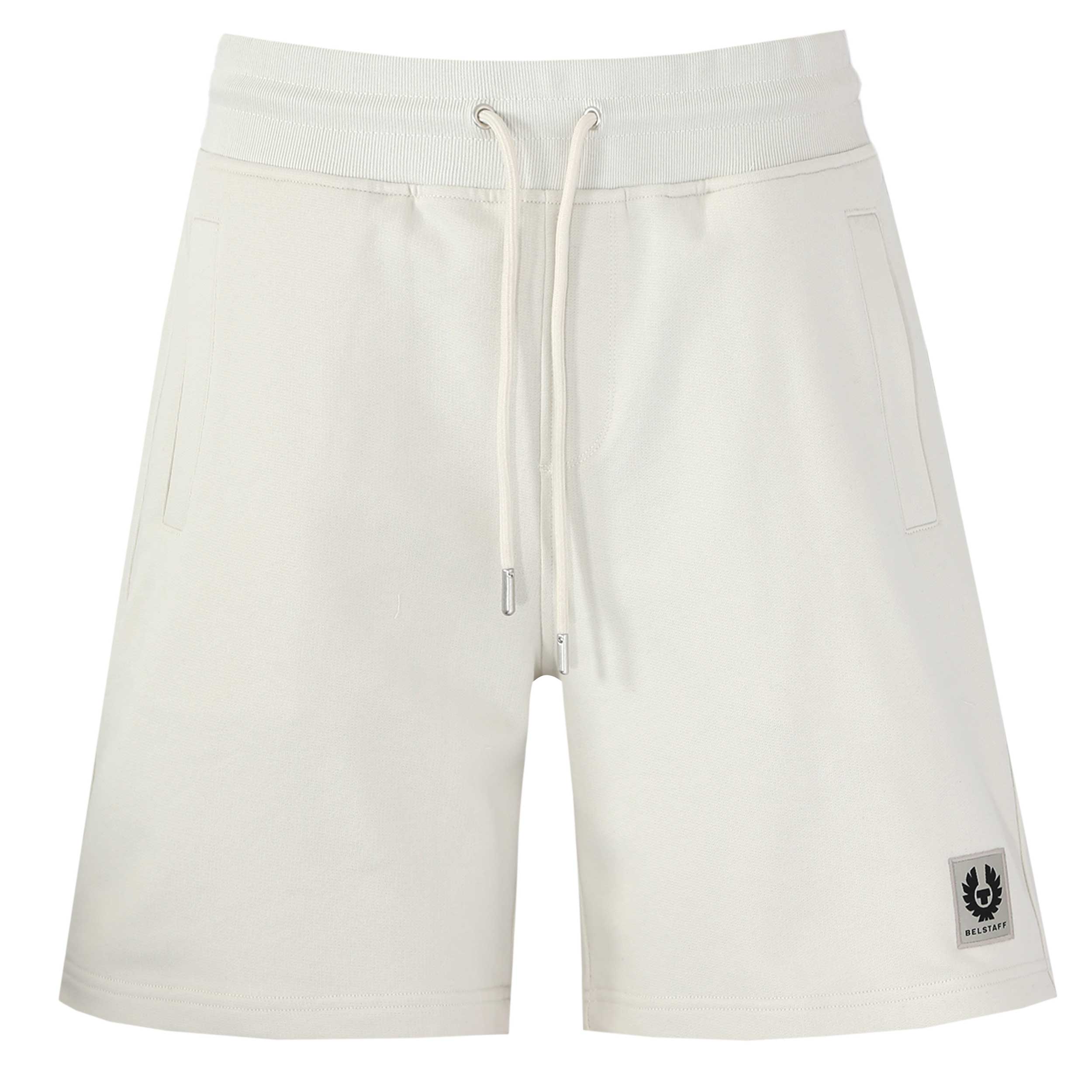 Belstaff Sweat Short in Silver Birch