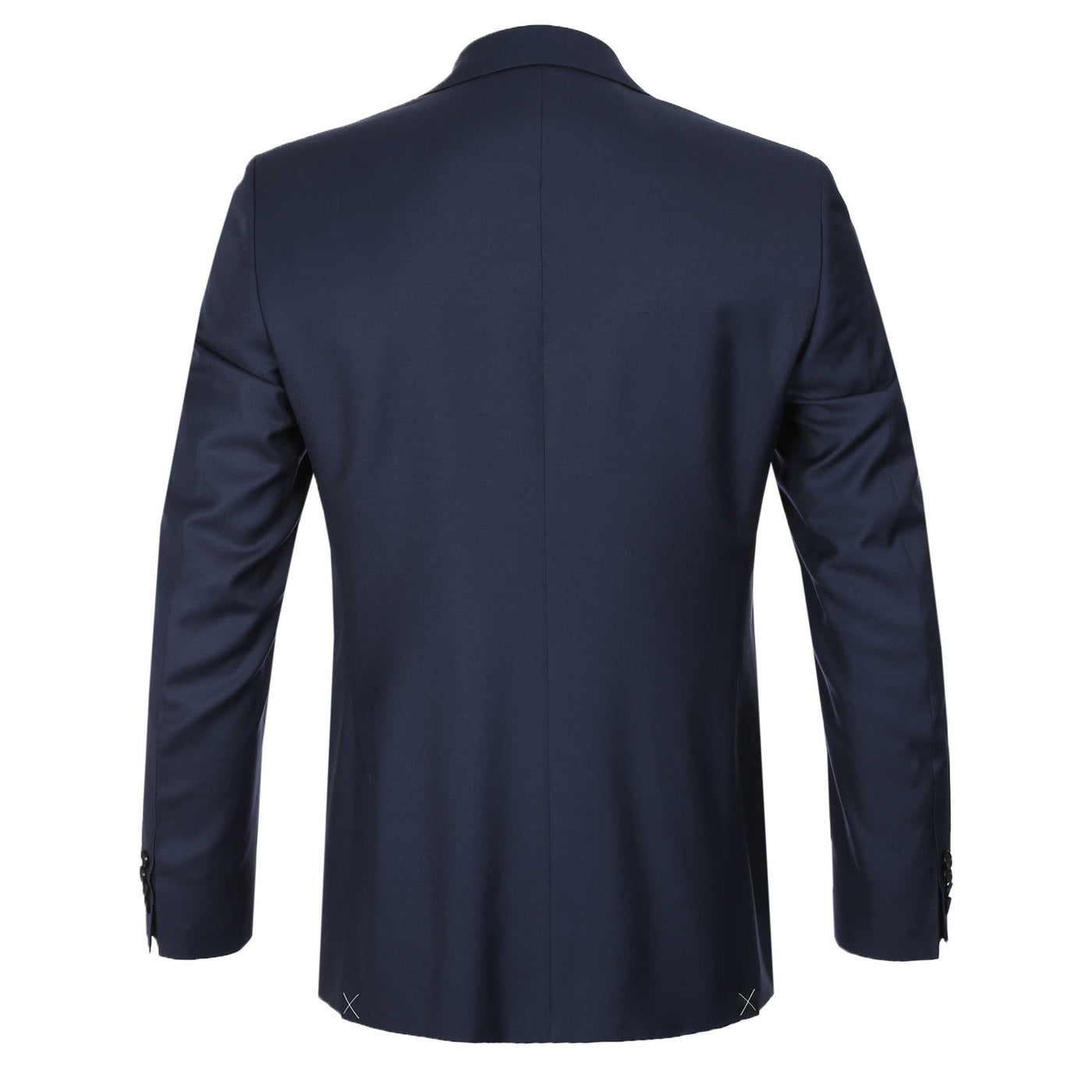 Canali Basic Suit in Navy Jacket Back