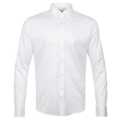 Canali Cotton Shirt in White