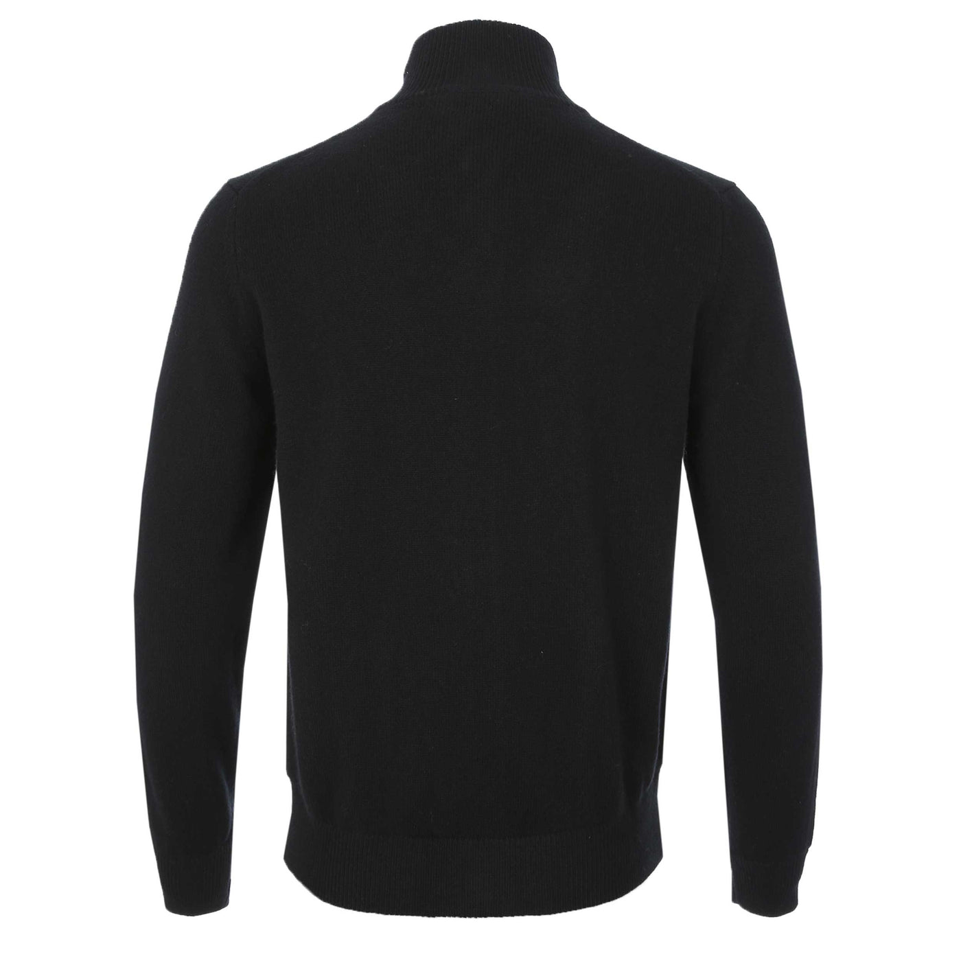 Filippo De Laurentiis Chunky Button Thru Cardigan in Black Back