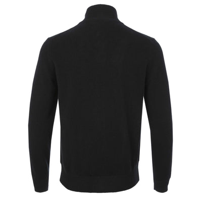 Filippo De Laurentiis Chunky Button Thru Cardigan in Black Back