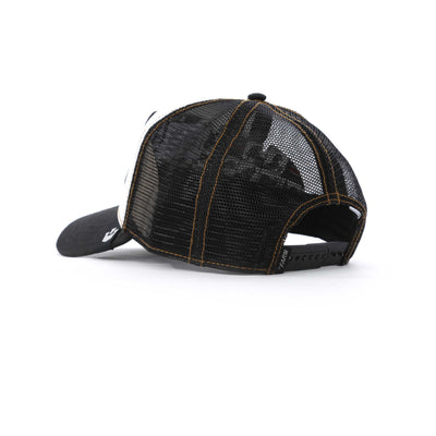 Goorin Bros The King Lion Trucker Cap in Black & White Back