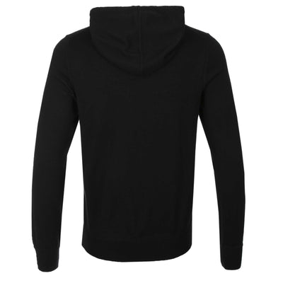 Gran Sasso Pullover Hoody Knitwear in Black Back