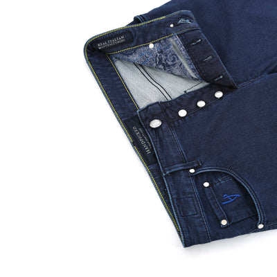 Handpicked Ravello Jean in Dark Blue Denim Fly