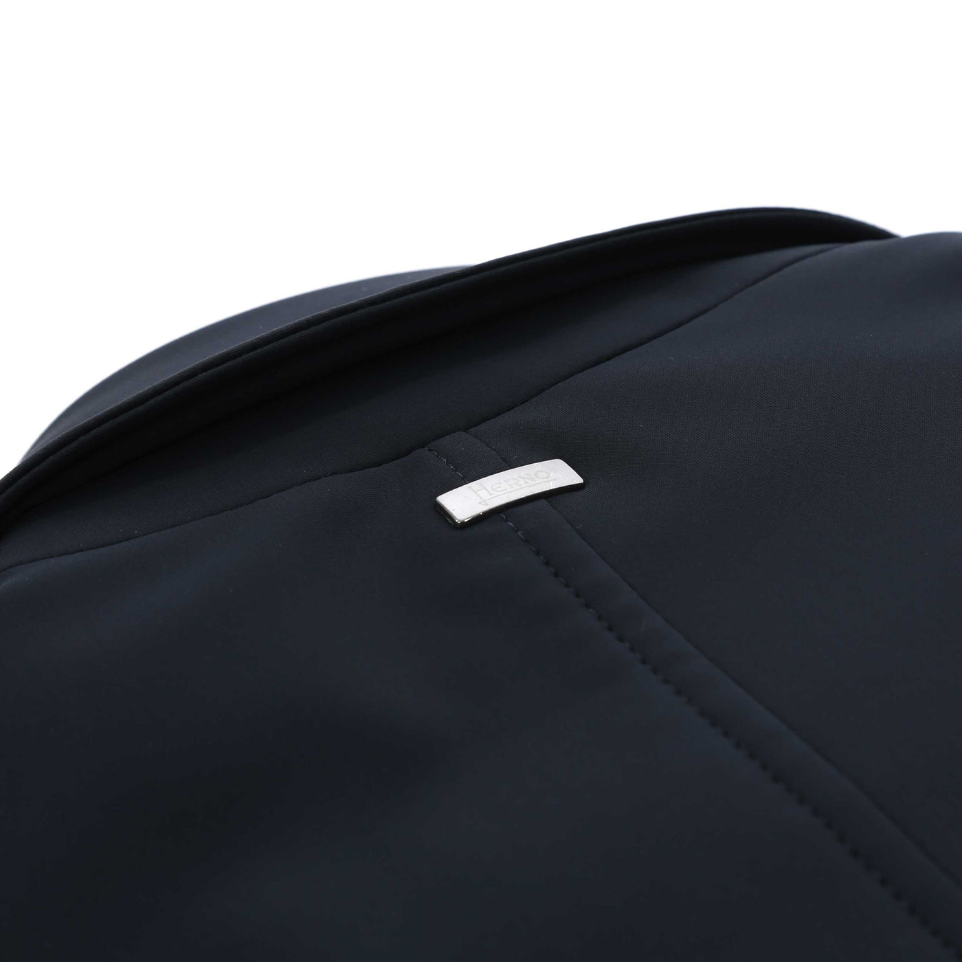 Herno Impermeabile Washington Jacket in Navy Logo
