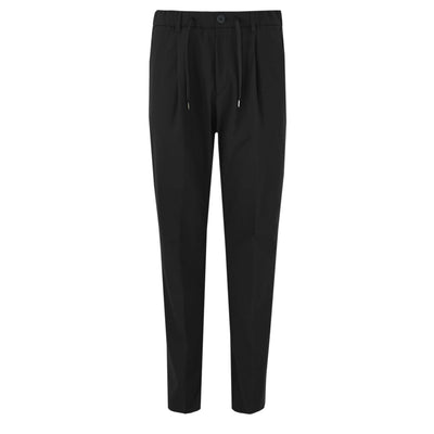 Herno Pantalone Regular Fit Trouser in Black