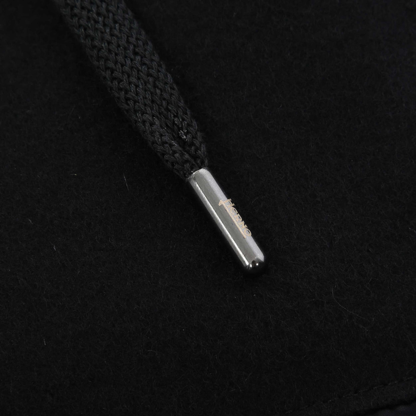 Herno Piumino Medio Mixato Jacket in Black Toggle