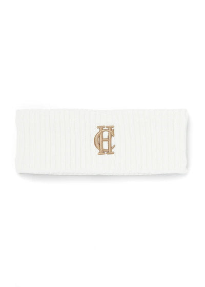 Holland Cooper Chelsea Merino Headband in Cream Front