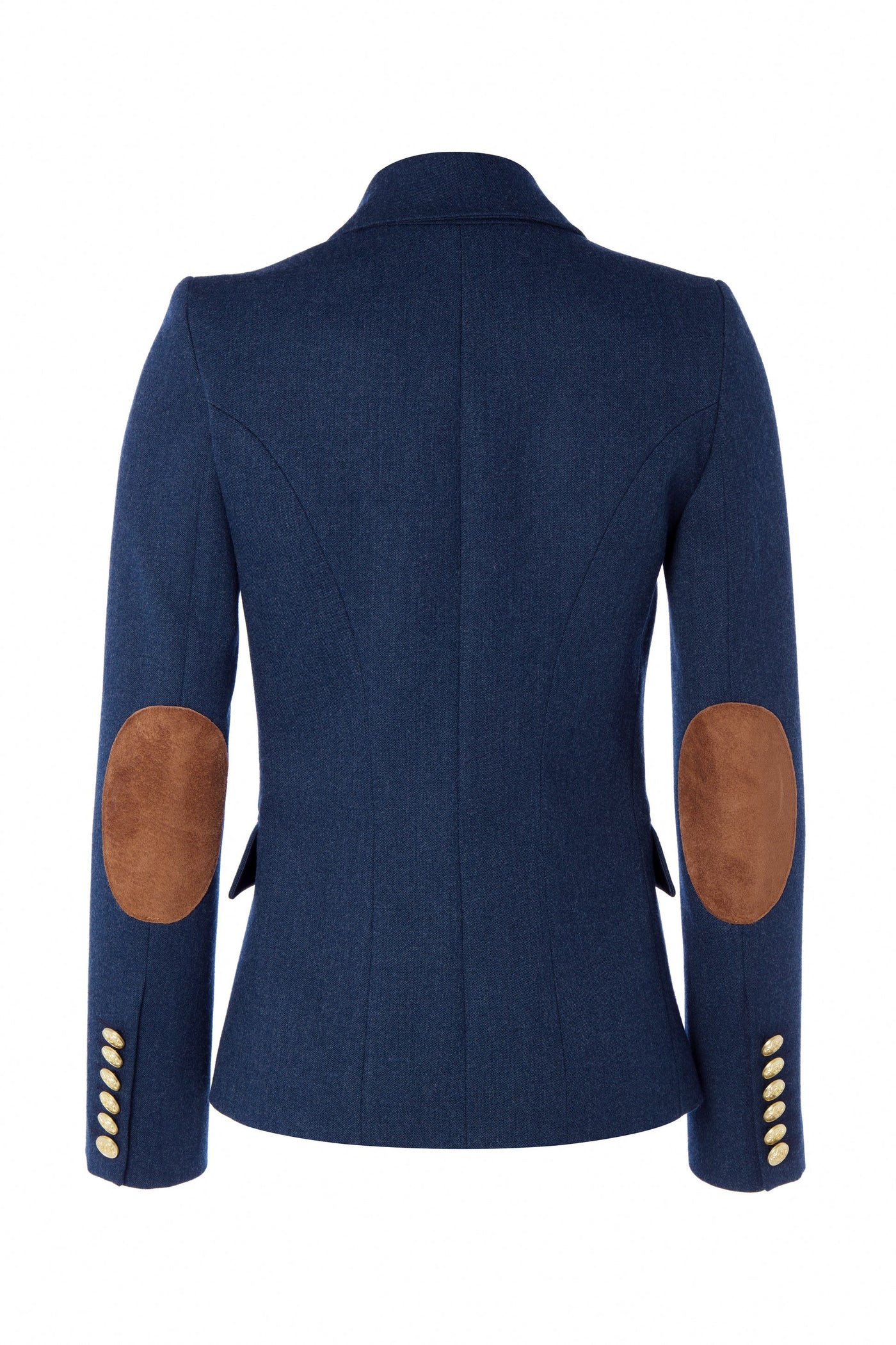 Holland Cooper Knightsbridge Ladies Blazer in Denim Back