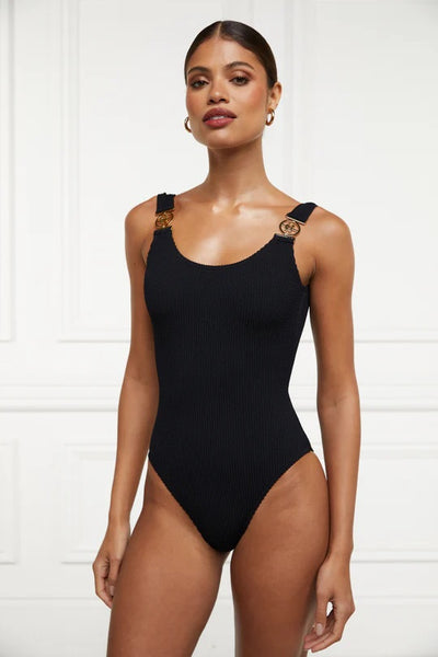 Holland Cooper Swimsuit in Black