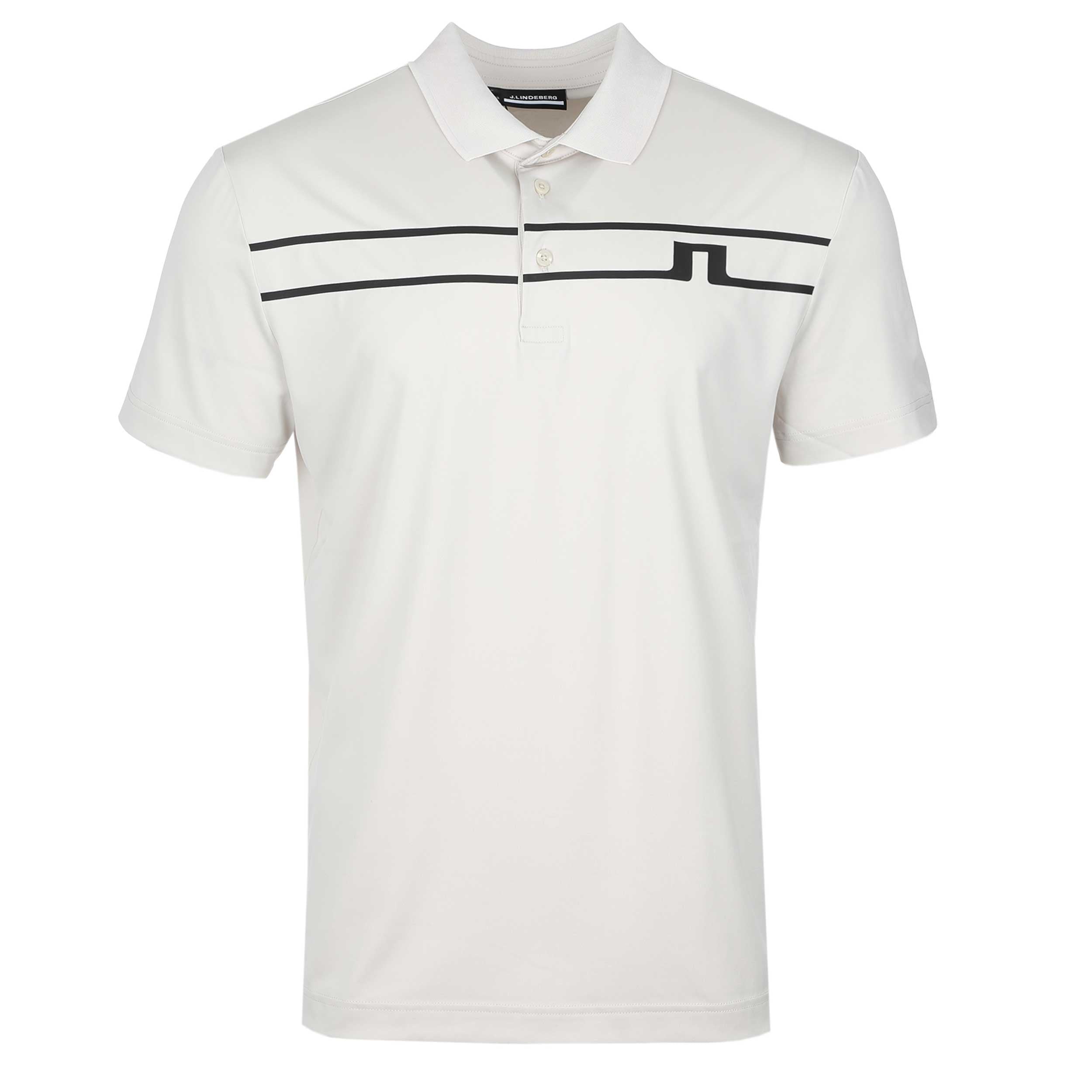 J.Lindeberg Klas Polo Shirt in Moonbeam
