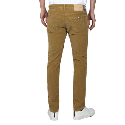 Jacob Cohen Bard Fast 5 Pocket Moleskin Jean in Sand Back