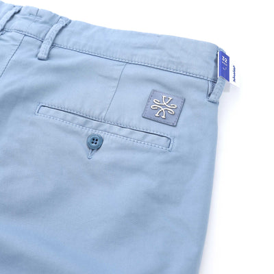 Jacob Cohen Bobby Chino in Soft Blue Logo