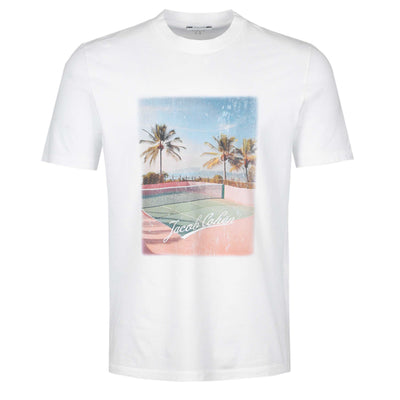 Jacob Cohen Tennis T Shirt in White