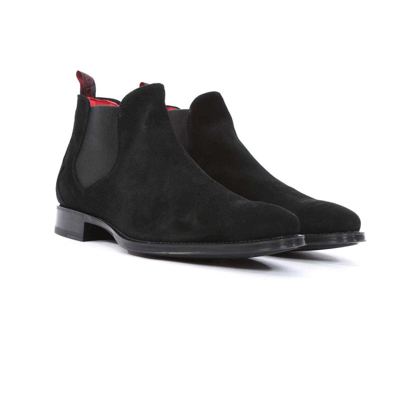 Jeffery West Nico Chelsea Boot in Black Suede Pair