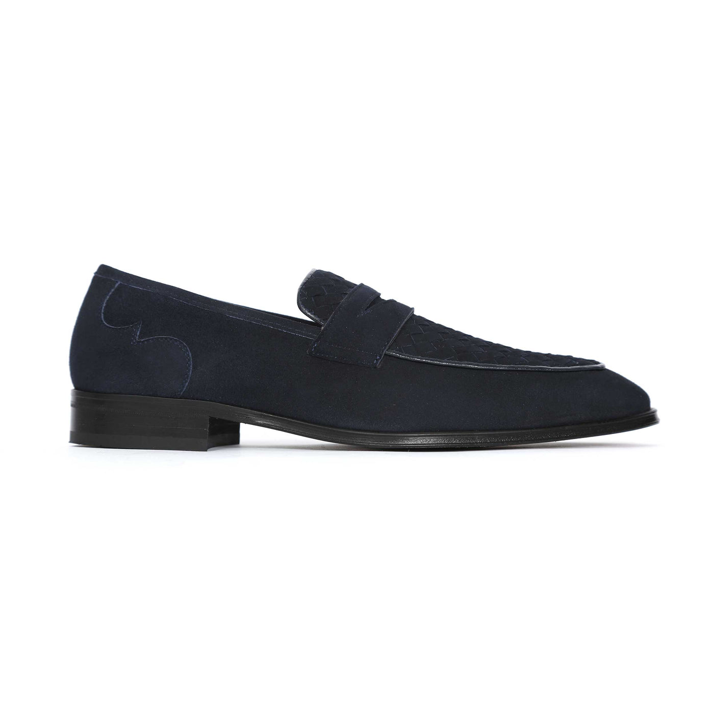 Jeffery West Soprano Shoe in Navy Suede