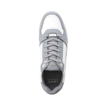 LMNTS Porter Tumbled Trainer in Grey & White Birdseye