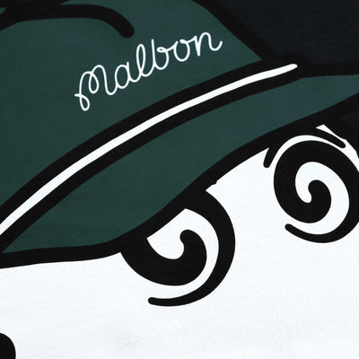 Malbon Bermuda Baldwin T-Shirt in Black Print