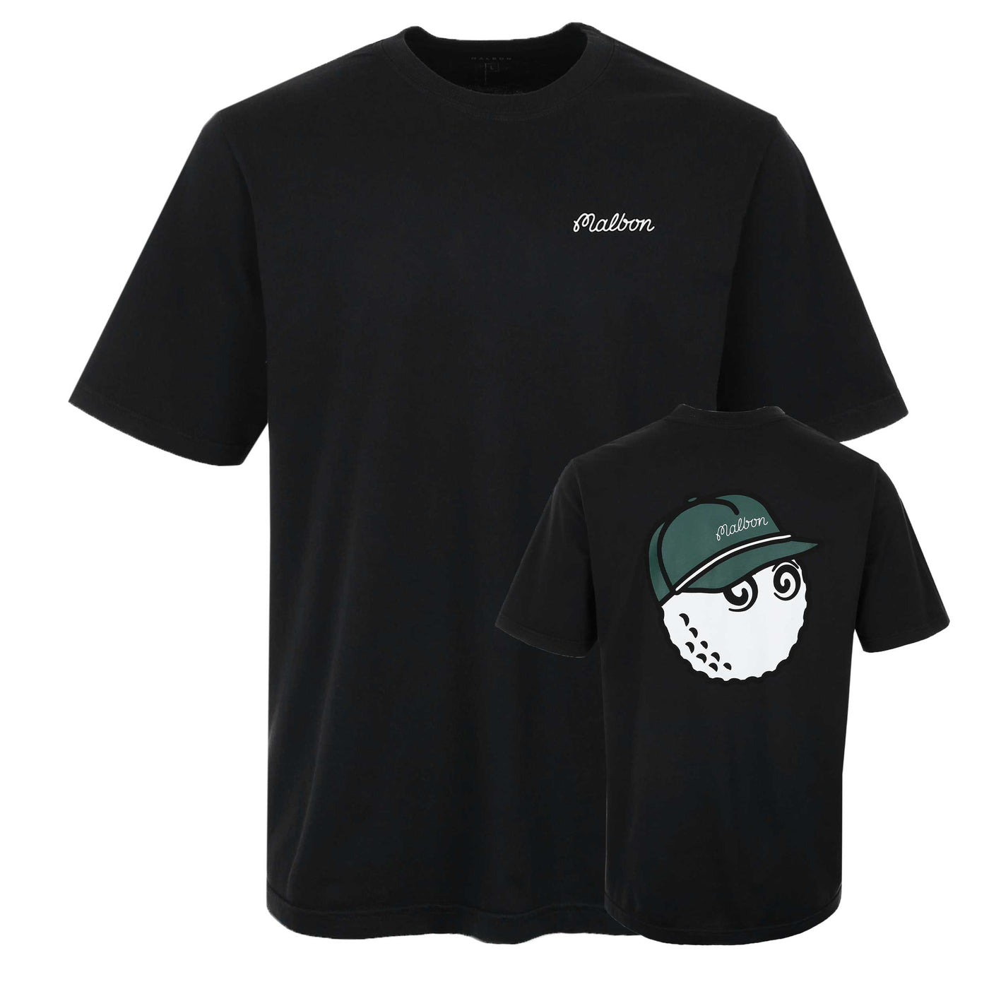 Malbon Bermuda Baldwin T-Shirt in Black
