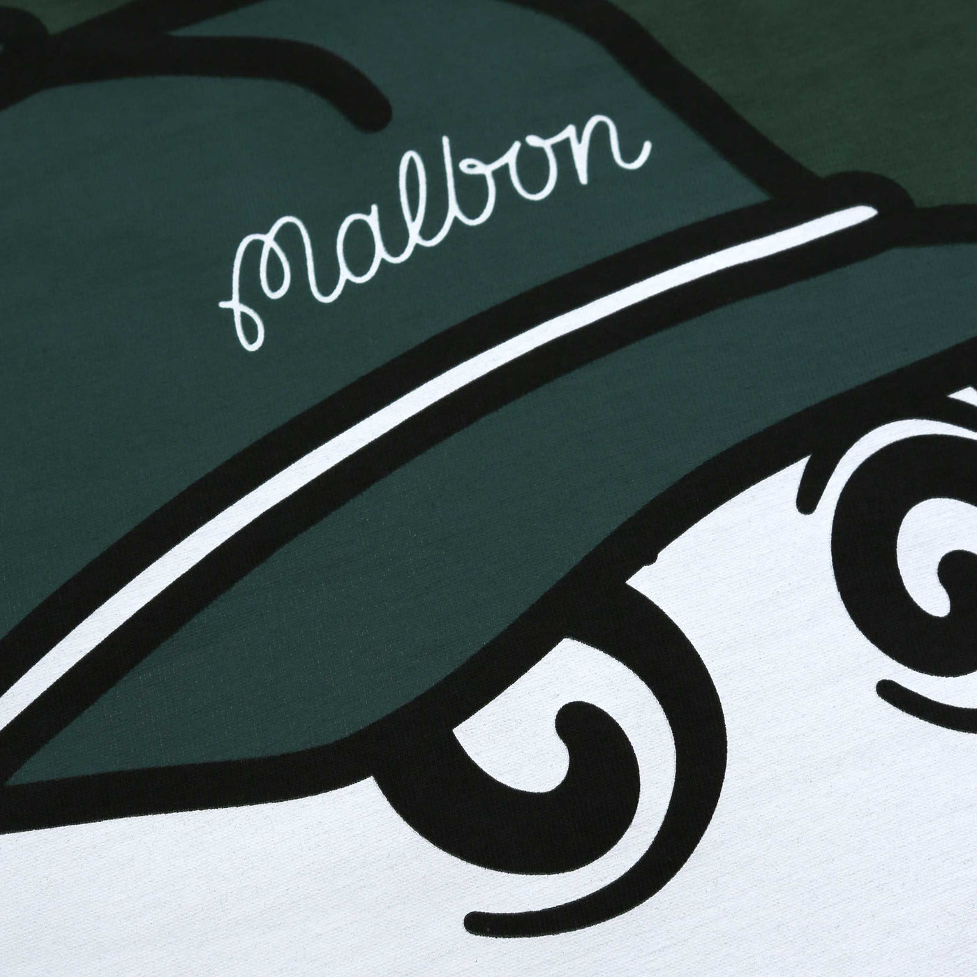 Malbon Bermuda Baldwin T-Shirt in Forest Green Print