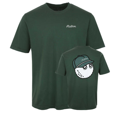 Malbon Bermuda Baldwin T-Shirt in Forest Green
