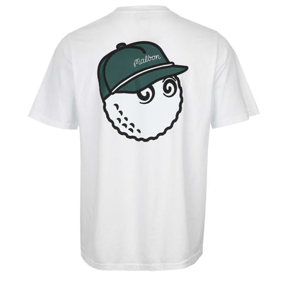 Malbon Bermuda Baldwin T-Shirt in White Back