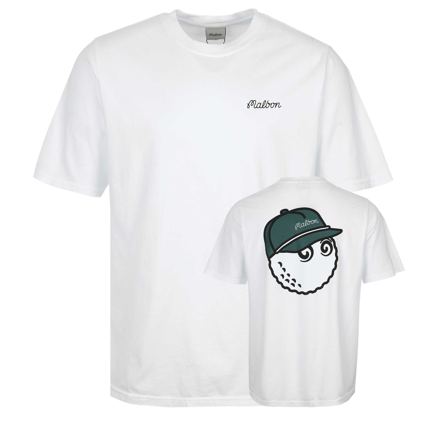 Malbon Bermuda Baldwin T-Shirt in White