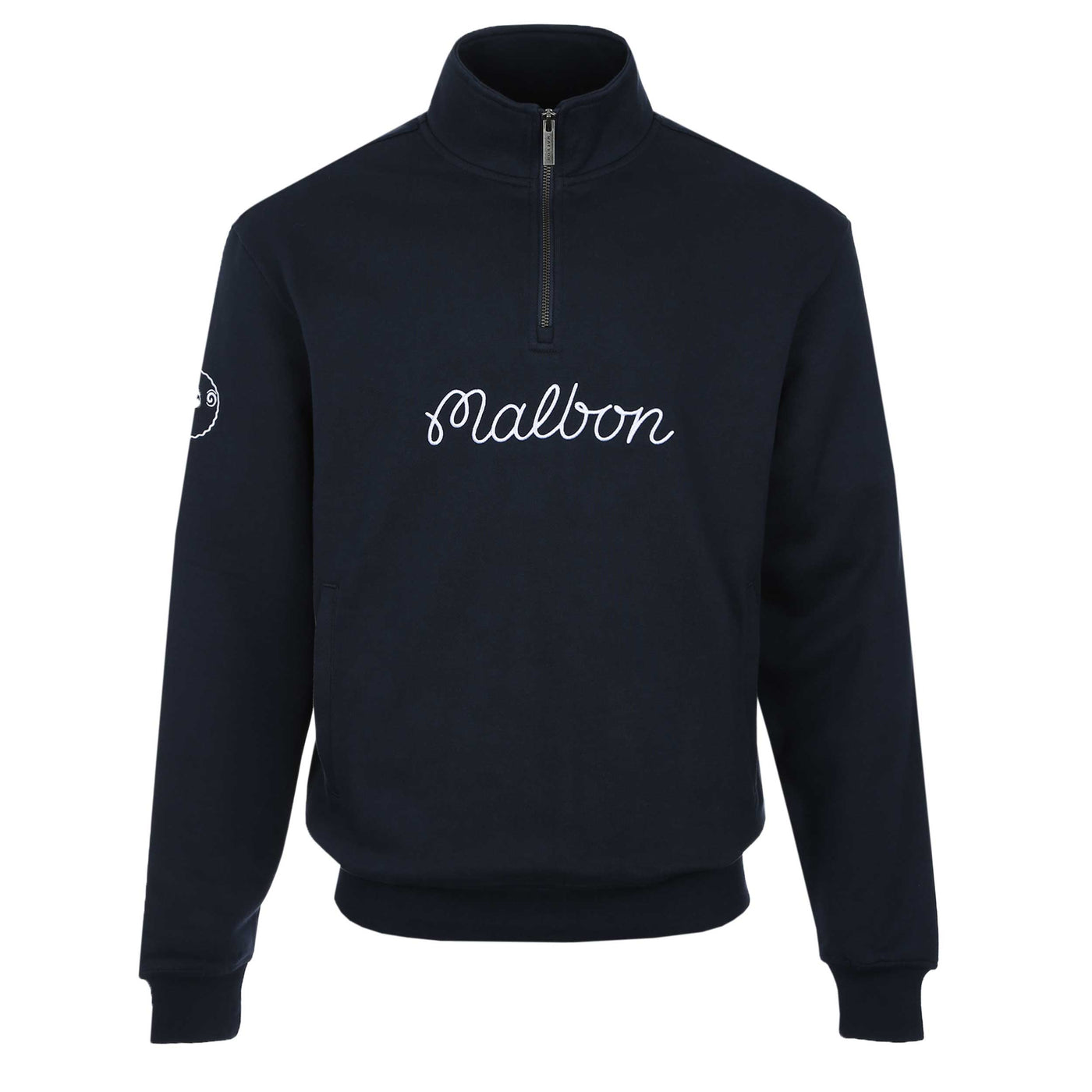 Malbon Collegiate Sweatshirt in Navy