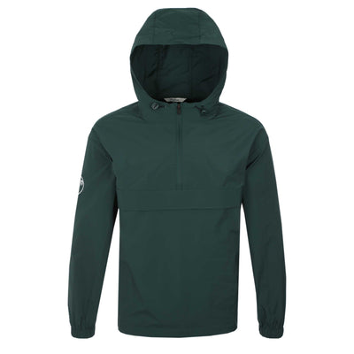 Malbon Evergreen Buckets Nylon Anorak in Hunter Green