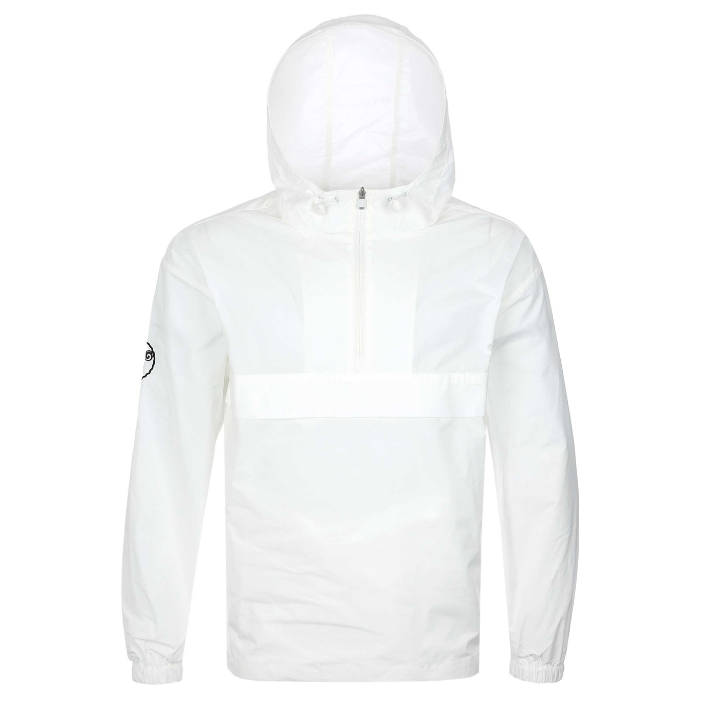 Malbon Evergreen Buckets Nylon Anorak in White