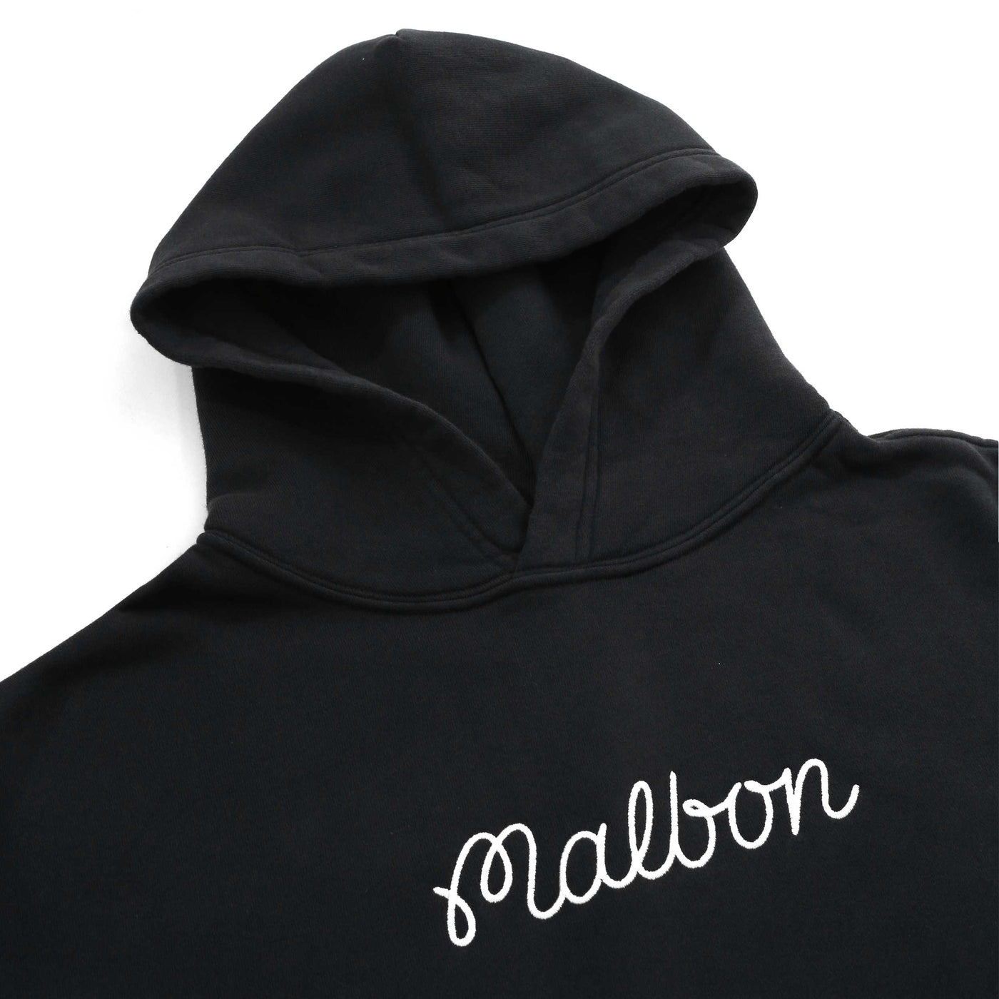 Malbon Fesque Hoodie Sweatshirt in Black Hood