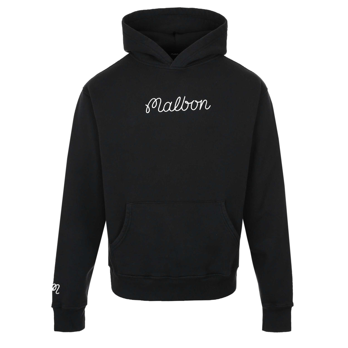 Malbon Fesque Hoodie Sweatshirt in Black