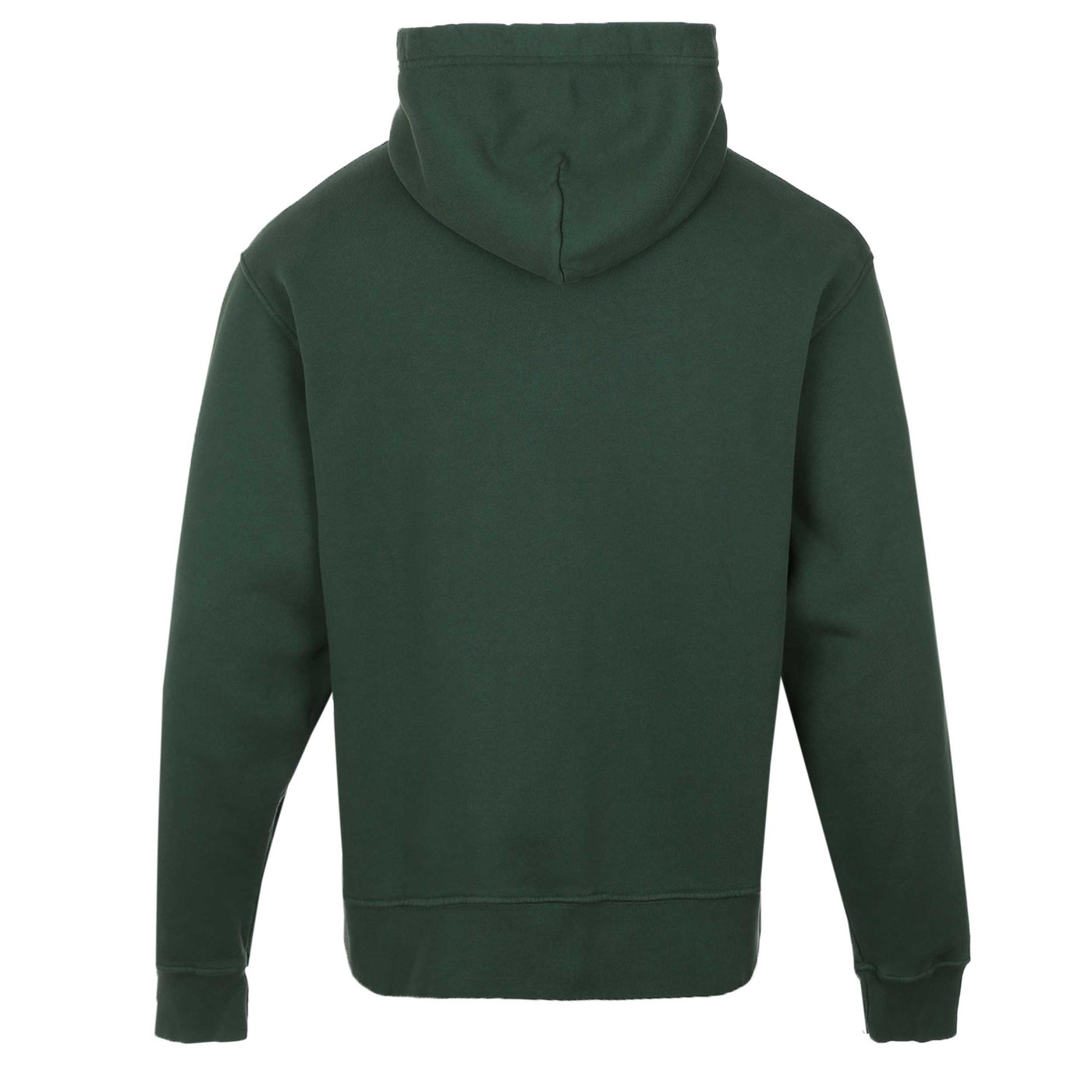 Malbon Fesque Hoodie Sweatshirt in Forest Green Back