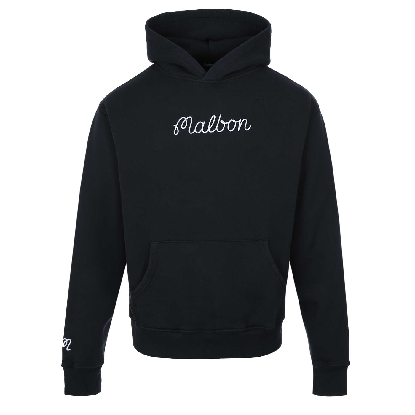 Malbon Fesque Hoodie Sweatshirt in Navy