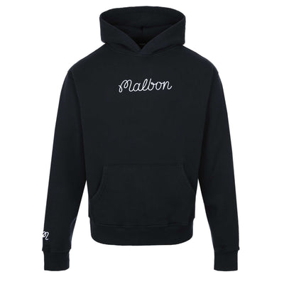 Malbon Fesque Hoodie Sweatshirt in Navy