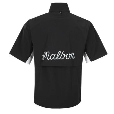 Malbon Pine Windshirt in Black Back