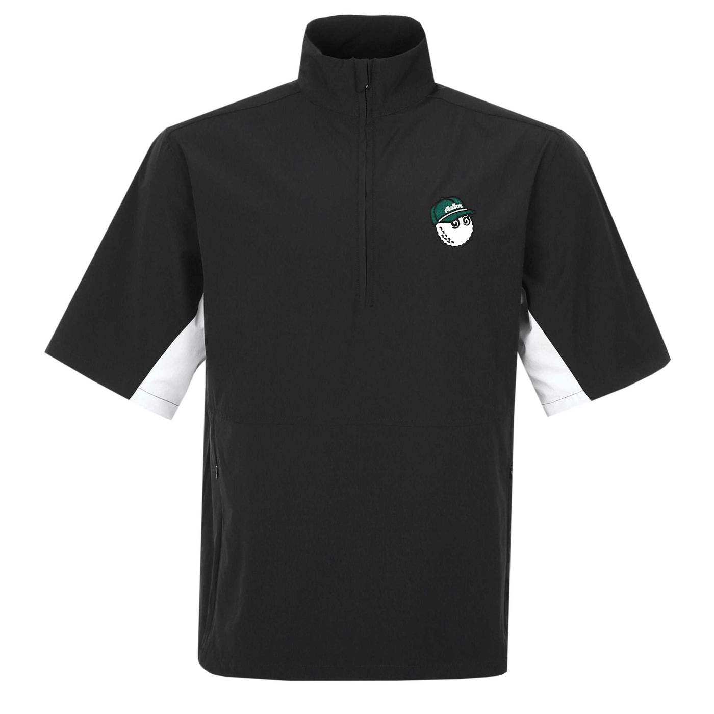Malbon Pine Windshirt in Black