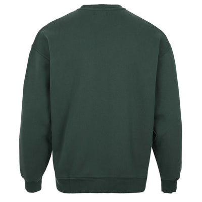Malbon Range Cooper Sweatshirt in Forest Green Back