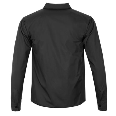 Marai Ripstop Nylon Overshirt in Black Back