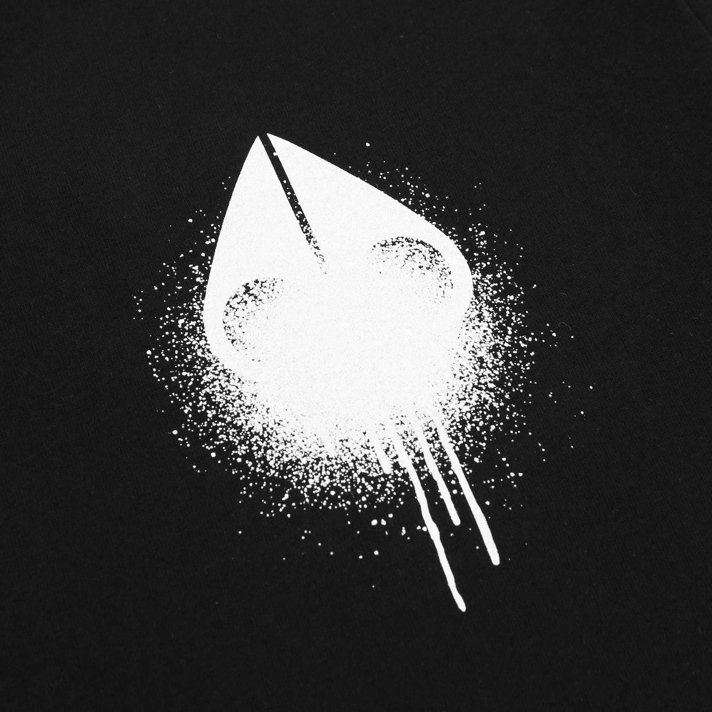 Moose Knuckles Drip T Shirt in Black Logo