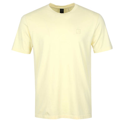 Moose Knuckles Duluth T Shirt in Yellow Beam