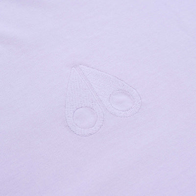 Moose Knuckles Henri T Shirt in Orchid Petal Logo